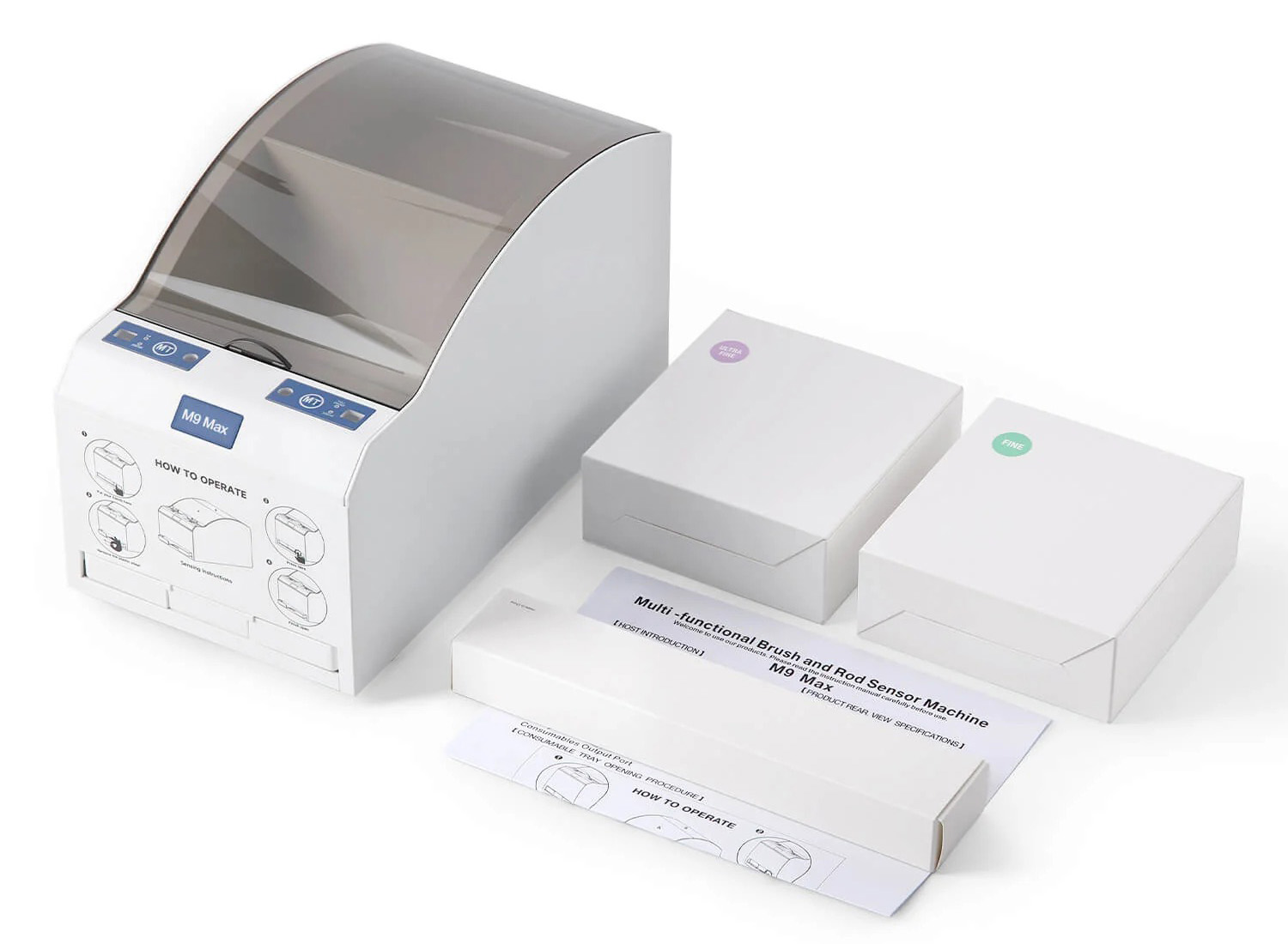 Dental Brush and Rod Sensor Storage Bins